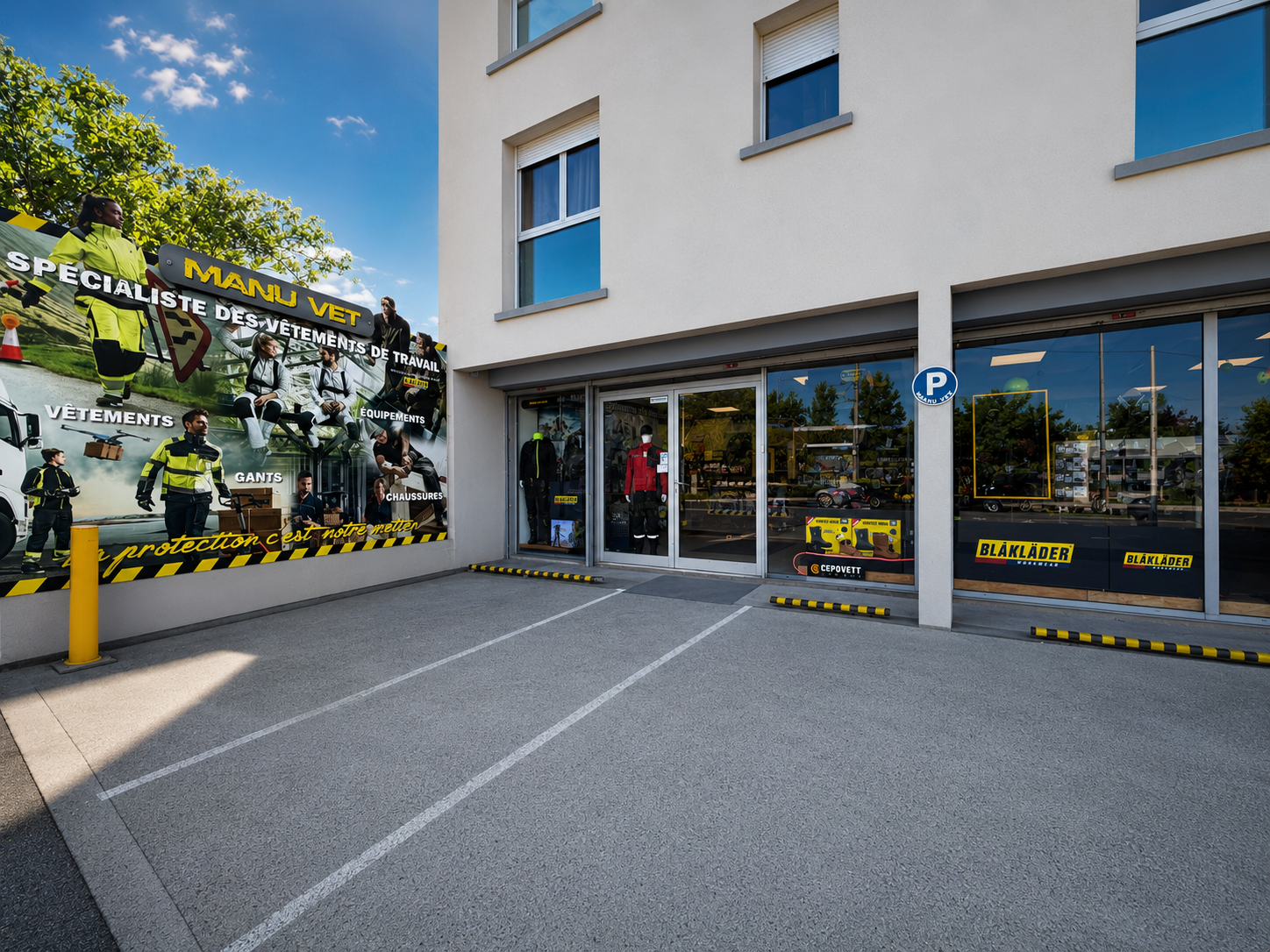 Espace Sol's et Blaklader — sweats, polos et workwear chez MANU VET